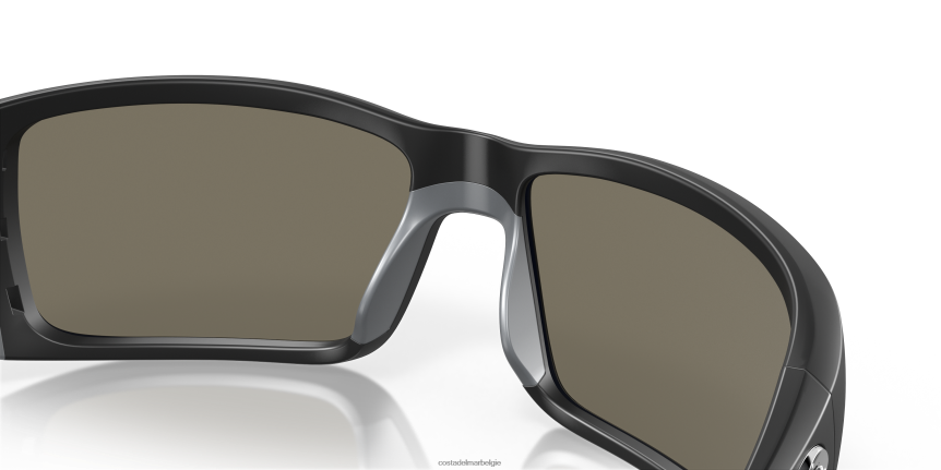 zonnebril zijn Costa Del Mar Heren vergunning mat zwart 8VFDF219