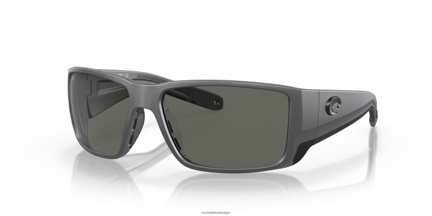zonnebril zijn Costa Del Mar Heren zwartfin pro mat grijs 8VFDF288