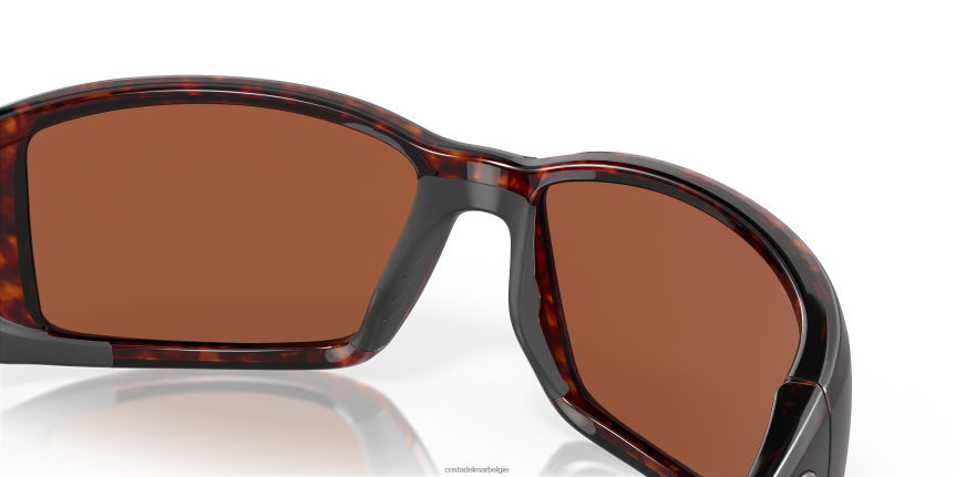 zonnebril zijn Costa Del Mar Heren zwartvin schildpad 8VFDF201