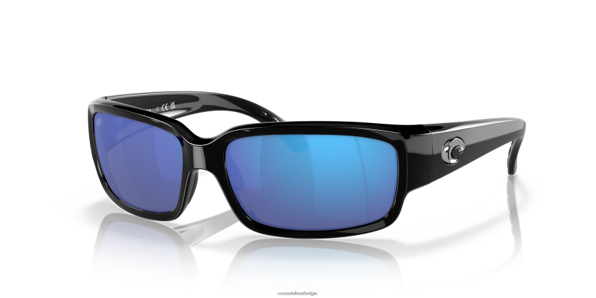 zonnebril zijn Costa Del Mar Heren caballito glanzend zwart 8VFDF28