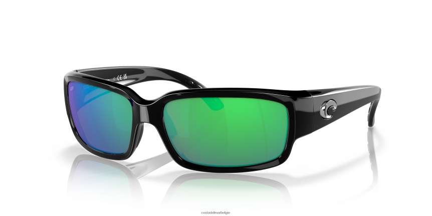 zonnebril zijn Costa Del Mar Heren caballito glanzend zwart 8VFDF30