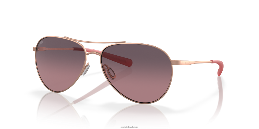 zonnebril zijn Costa Del Mar Heren pijper satijn rosé goud 8VFDF100