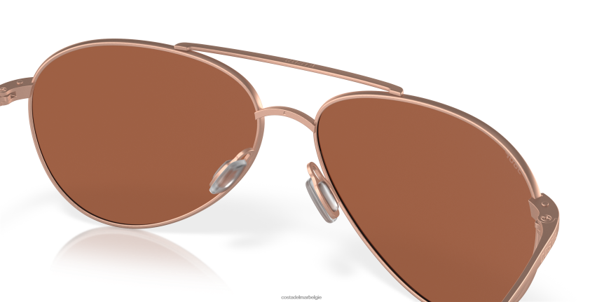 zonnebril zijn Costa Del Mar Heren pijper satijn rosé goud 8VFDF101