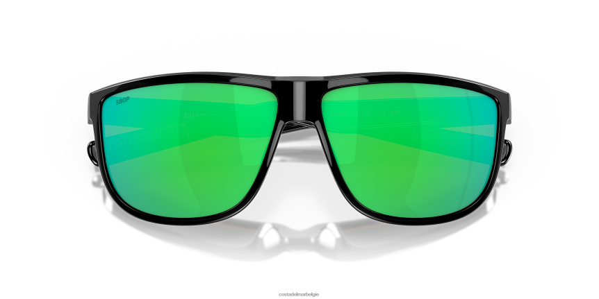 zonnebril zijn Costa Del Mar Heren rincondo glanzend zwart 8VFDF84