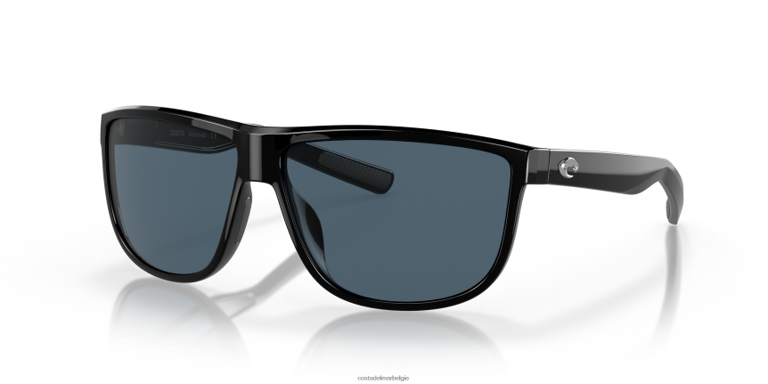 zonnebril zijn Costa Del Mar Heren rincondo glanzend zwart 8VFDF86