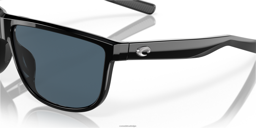 zonnebril zijn Costa Del Mar Heren rincondo glanzend zwart 8VFDF86