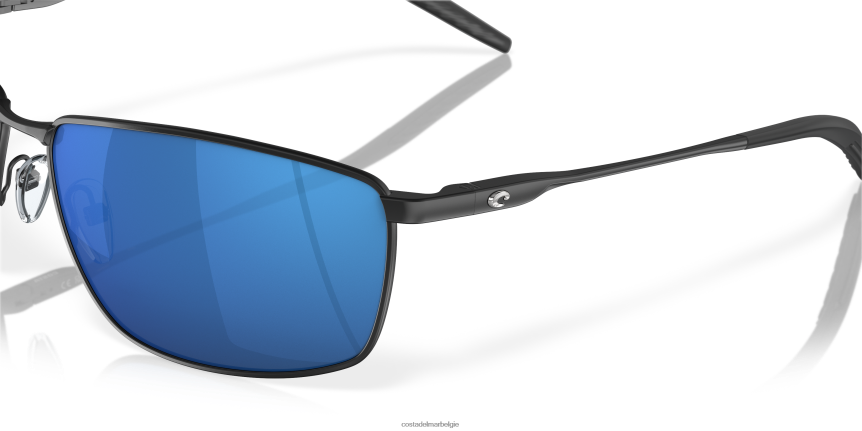 zonnebril zijn Costa Del Mar Heren torentje mat zwart 8VFDF108