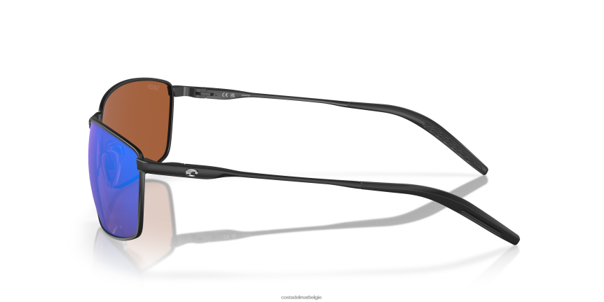 zonnebril zijn Costa Del Mar Heren torentje mat zwart 8VFDF109