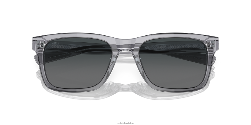 zonnebril zijn Costa Del Mar Heren tybee glanzend licht kristalgrijs 8VFDF61