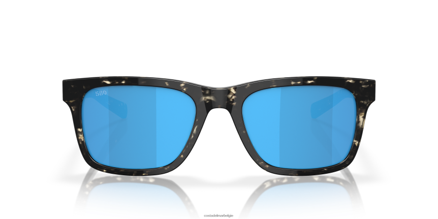 zonnebril zijn Costa Del Mar Heren tybee glanzende zwarte kelp 8VFDF60