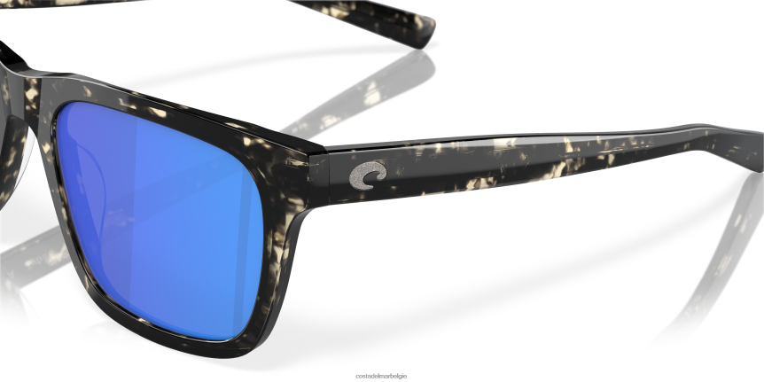 zonnebril zijn Costa Del Mar Heren tybee glanzende zwarte kelp 8VFDF60