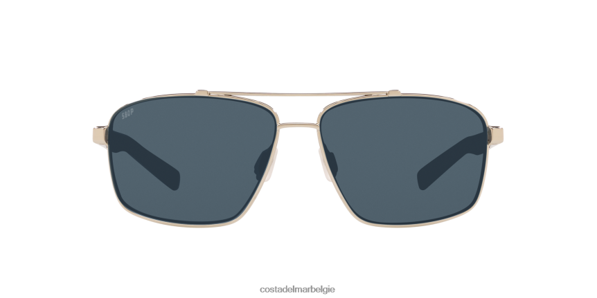 zonnebril zijn Costa Del Mar Heren vlaggever zilver 8VFDF105