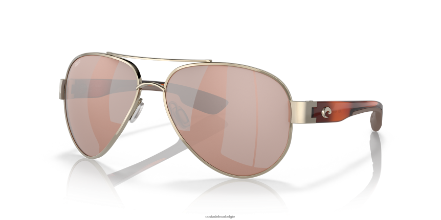zonnebril zijn Costa Del Mar Heren zuidpunt rosé goud 8VFDF50