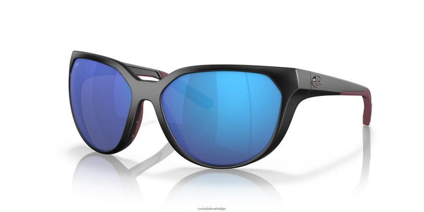 zonnebril zijn Costa Del Mar vrouwen eendagsvlieg mat zwart 8VFDF927