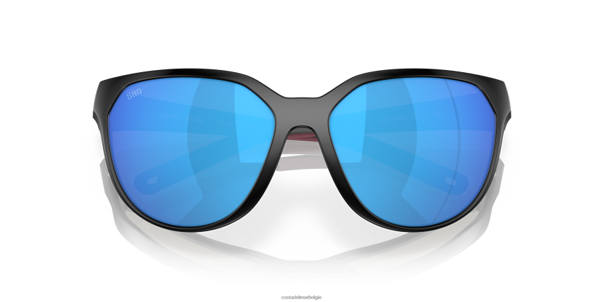 zonnebril zijn Costa Del Mar vrouwen eendagsvlieg mat zwart 8VFDF927