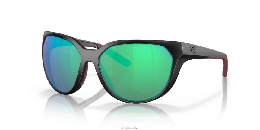 zonnebril zijn Costa Del Mar vrouwen eendagsvlieg mat zwart 8VFDF928
