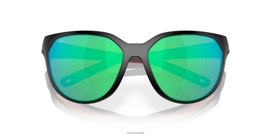 zonnebril zijn Costa Del Mar vrouwen eendagsvlieg mat zwart 8VFDF928