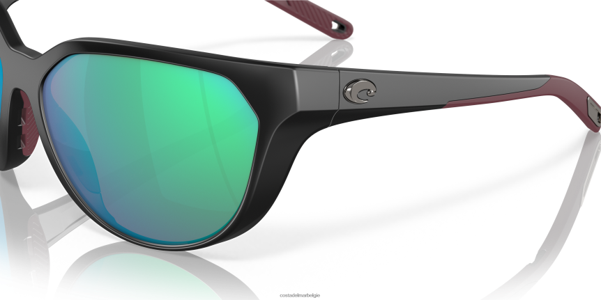 zonnebril zijn Costa Del Mar vrouwen eendagsvlieg mat zwart 8VFDF928