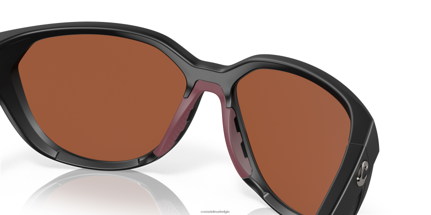 zonnebril zijn Costa Del Mar vrouwen eendagsvlieg mat zwart 8VFDF928