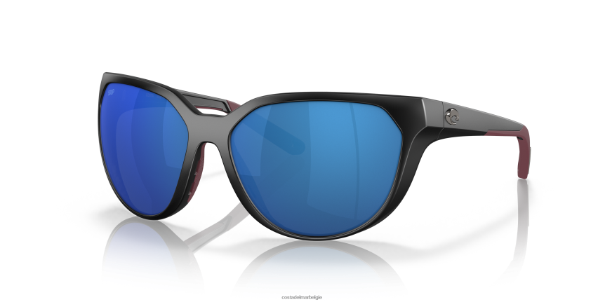zonnebril zijn Costa Del Mar vrouwen eendagsvlieg mat zwart 8VFDF929