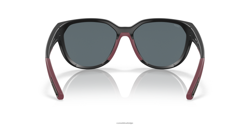 zonnebril zijn Costa Del Mar vrouwen eendagsvlieg mat zwart 8VFDF929