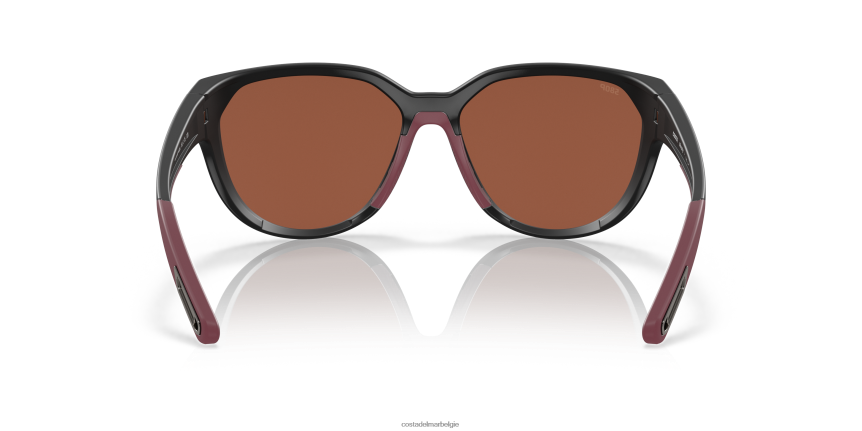 zonnebril zijn Costa Del Mar vrouwen eendagsvlieg mat zwart 8VFDF930