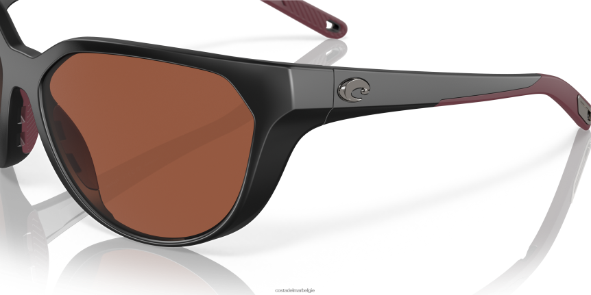 zonnebril zijn Costa Del Mar vrouwen eendagsvlieg mat zwart 8VFDF930