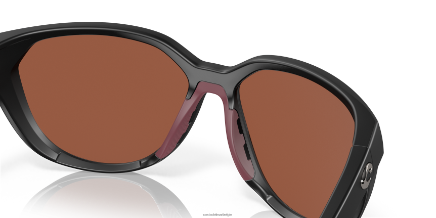 zonnebril zijn Costa Del Mar vrouwen eendagsvlieg mat zwart 8VFDF930