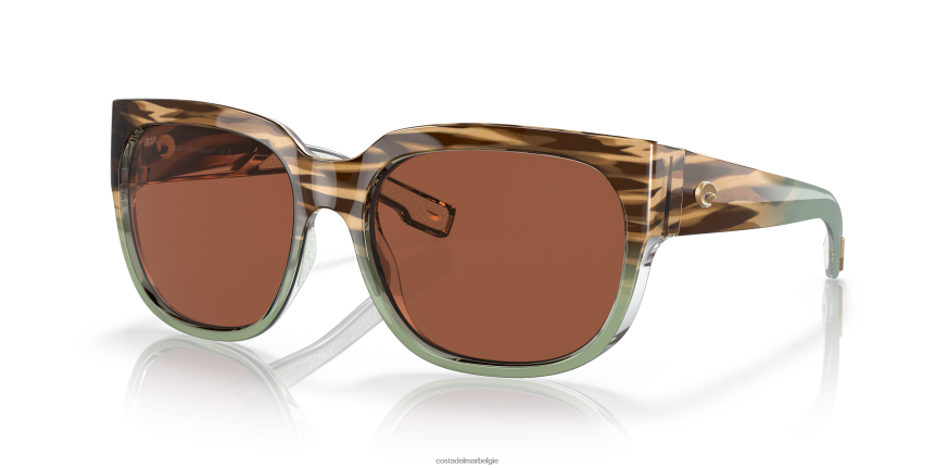 zonnebril zijn Costa Del Mar vrouwen watervrouw 2 glanzende oceaanjade 8VFDF909