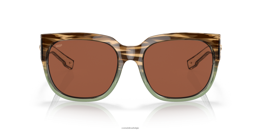 zonnebril zijn Costa Del Mar vrouwen watervrouw 2 glanzende oceaanjade 8VFDF909