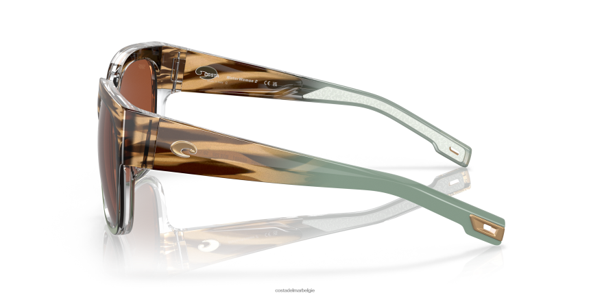 zonnebril zijn Costa Del Mar vrouwen watervrouw 2 glanzende oceaanjade 8VFDF909