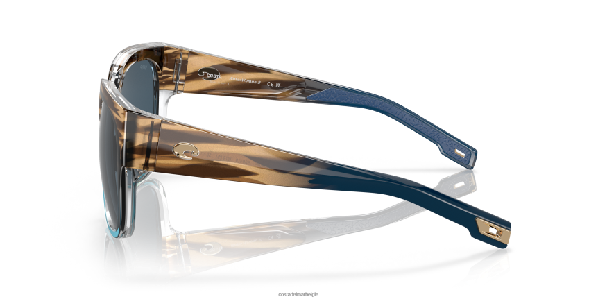 zonnebril zijn Costa Del Mar vrouwen watervrouw 2 glanzende wahoo 8VFDF911