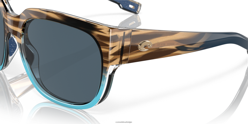 zonnebril zijn Costa Del Mar vrouwen watervrouw 2 glanzende wahoo 8VFDF911