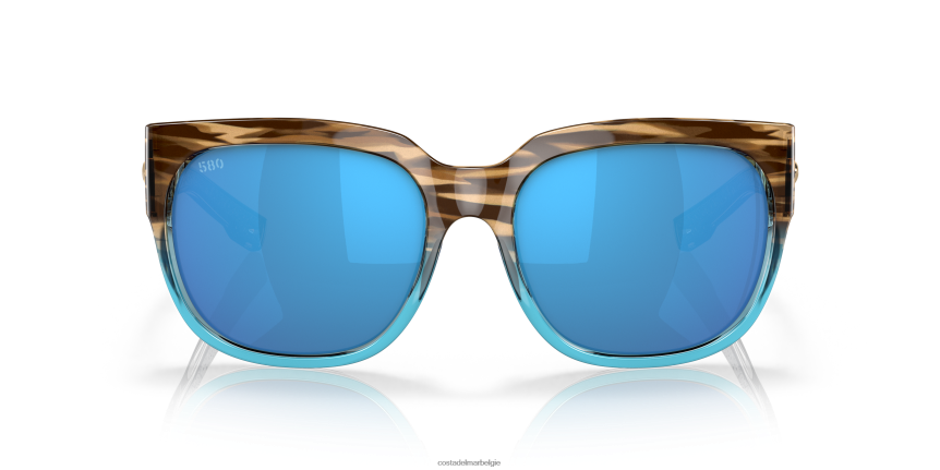 zonnebril zijn Costa Del Mar vrouwen watervrouw 2 glanzende wahoo 8VFDF912