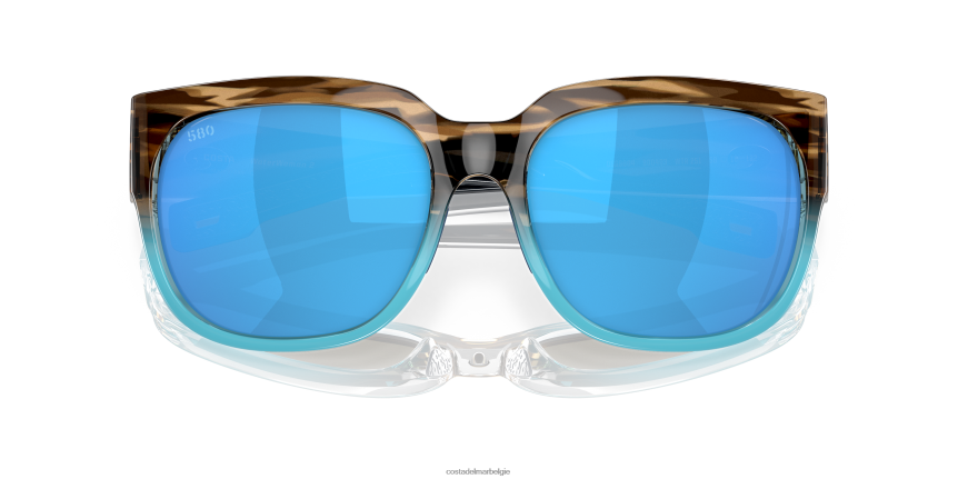 zonnebril zijn Costa Del Mar vrouwen watervrouw 2 glanzende wahoo 8VFDF912