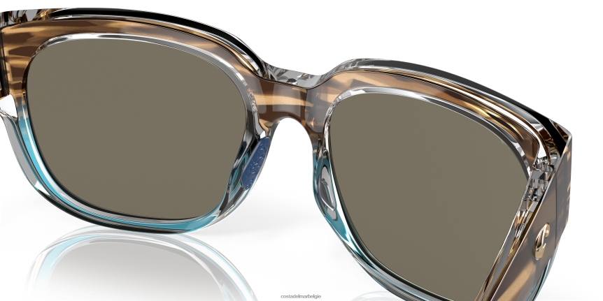 zonnebril zijn Costa Del Mar vrouwen watervrouw 2 glanzende wahoo 8VFDF912