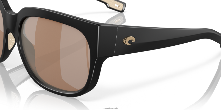 zonnebril zijn Costa Del Mar vrouwen watervrouw 2 mat zwart 8VFDF910