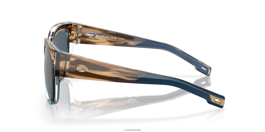 zonnebril zijn Costa Del Mar vrouwen watervrouw glanzende wahoo 8VFDF915