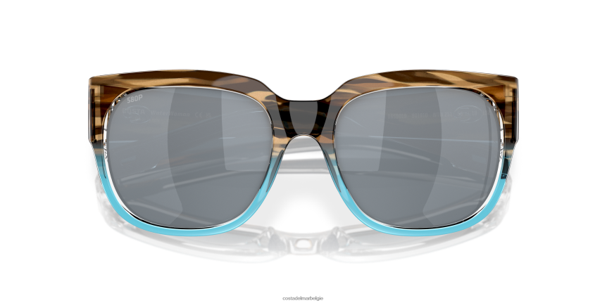 zonnebril zijn Costa Del Mar vrouwen watervrouw glanzende wahoo 8VFDF915