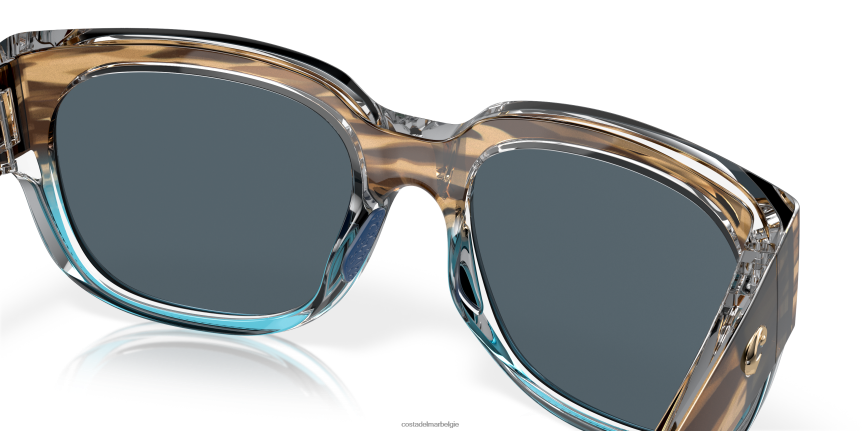 zonnebril zijn Costa Del Mar vrouwen watervrouw glanzende wahoo 8VFDF915