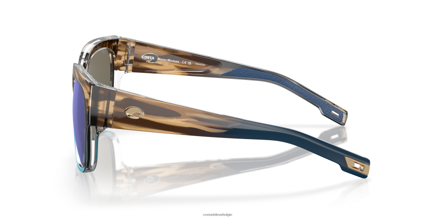zonnebril zijn Costa Del Mar vrouwen watervrouw glanzende wahoo 8VFDF916