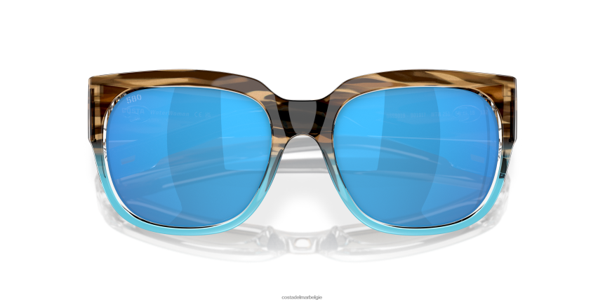 zonnebril zijn Costa Del Mar vrouwen watervrouw glanzende wahoo 8VFDF916