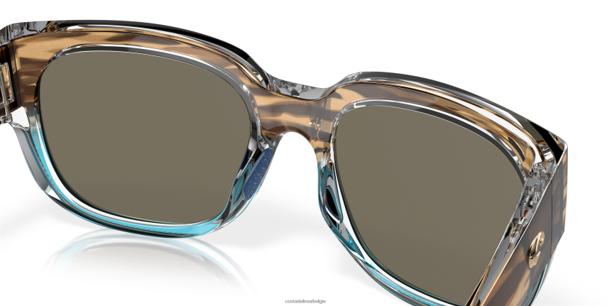 zonnebril zijn Costa Del Mar vrouwen watervrouw glanzende wahoo 8VFDF916