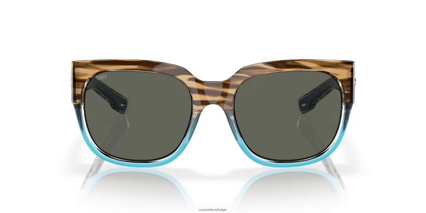 zonnebril zijn Costa Del Mar vrouwen watervrouw glanzende wahoo 8VFDF917