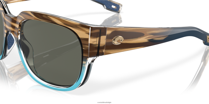 zonnebril zijn Costa Del Mar vrouwen watervrouw glanzende wahoo 8VFDF917