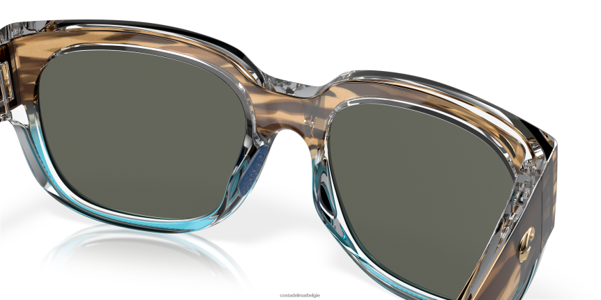 zonnebril zijn Costa Del Mar vrouwen watervrouw glanzende wahoo 8VFDF917