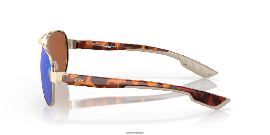 zonnebril zijn Costa Del Mar vrouwen Loreto rosé goud 8VFDF936