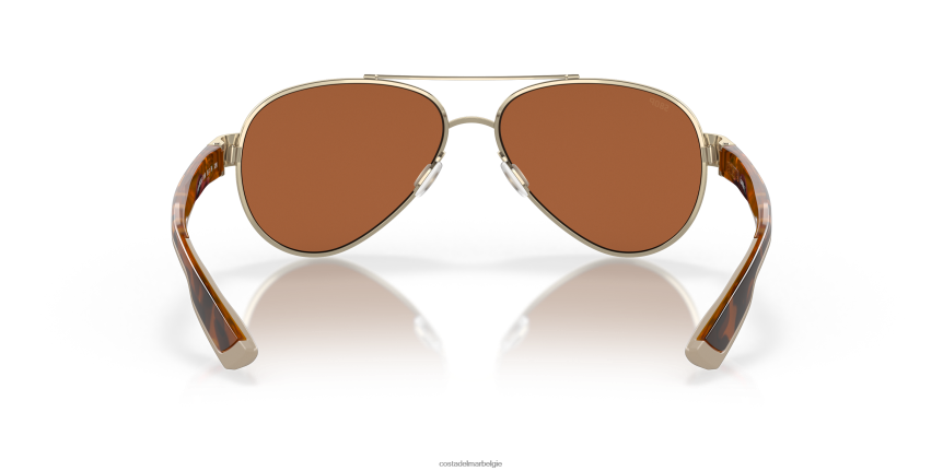 zonnebril zijn Costa Del Mar vrouwen Loreto rosé goud 8VFDF936