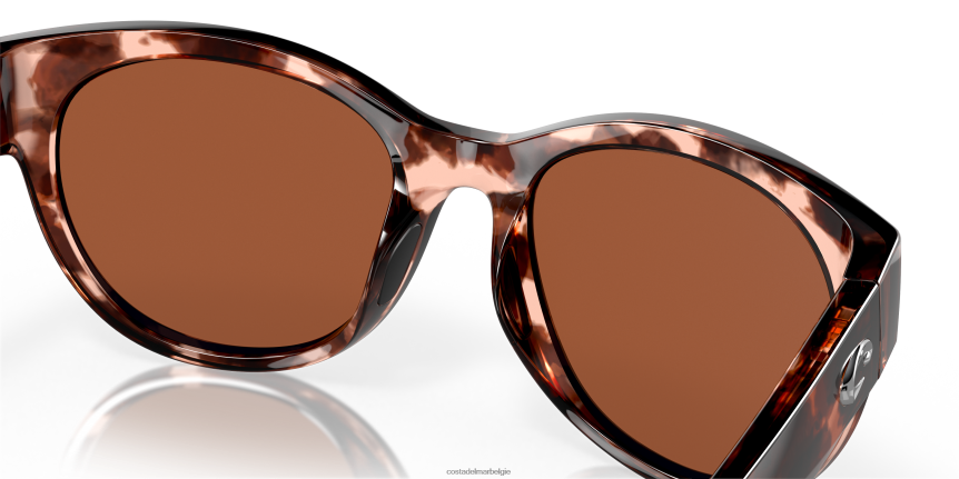zonnebril zijn Costa Del Mar vrouwen Maya glanzende koraalschildpad 8VFDF852