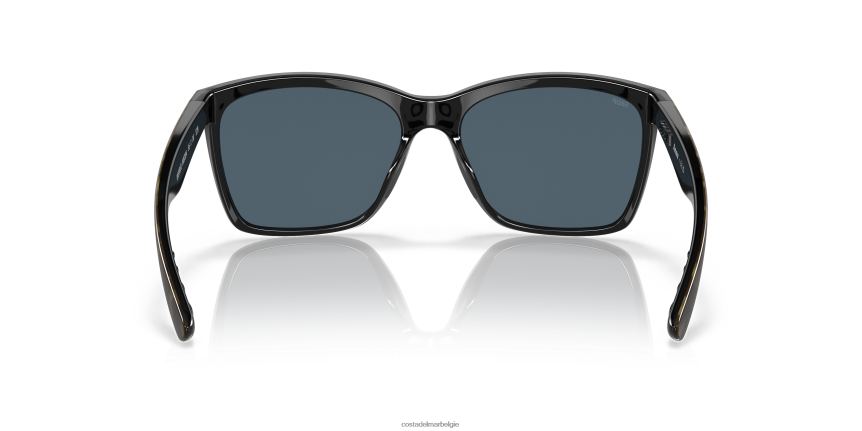 zonnebril zijn Costa Del Mar vrouwen anaa glanzende olijfschildpad op zwart 8VFDF888